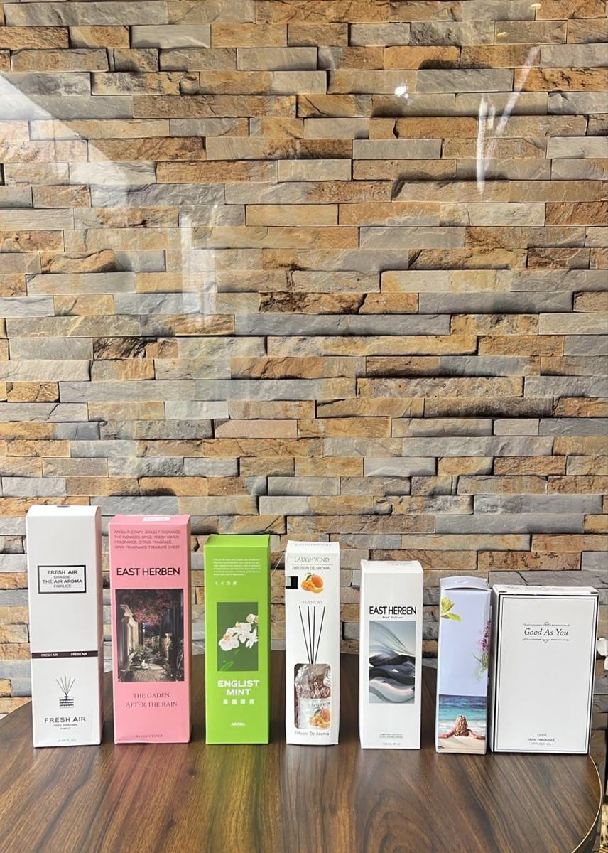Boxed reed diffuser gift sets